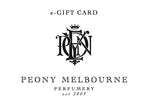 Peony Melbourne e-Gift Card