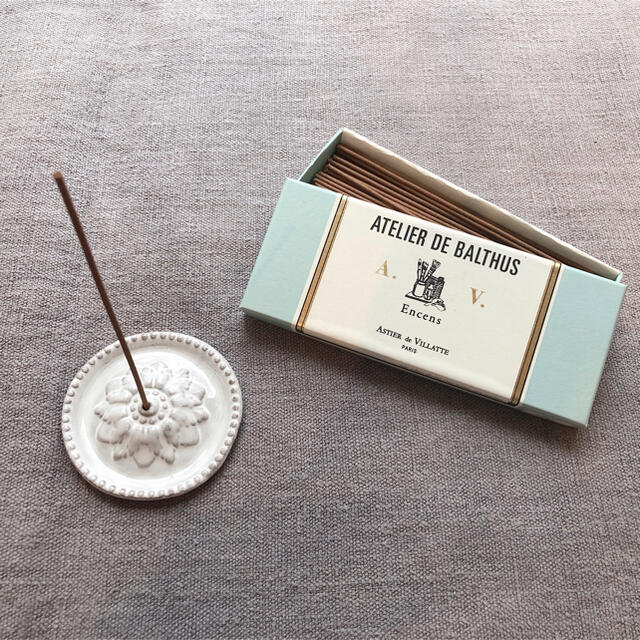 Emilie Incense Holder | Astier de Villatte | Peony Melbourne