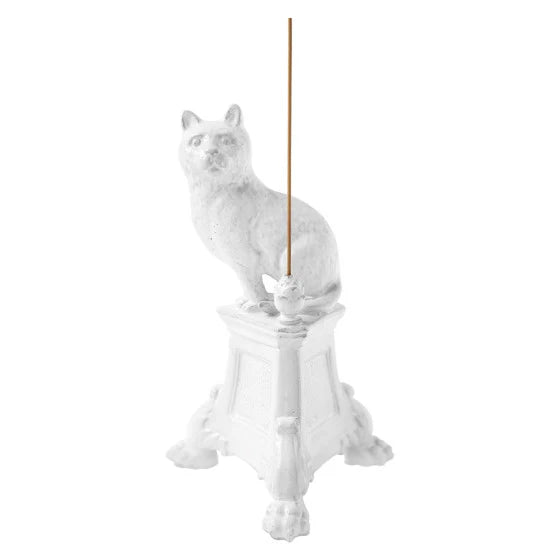 Cat Monument Incense Holder