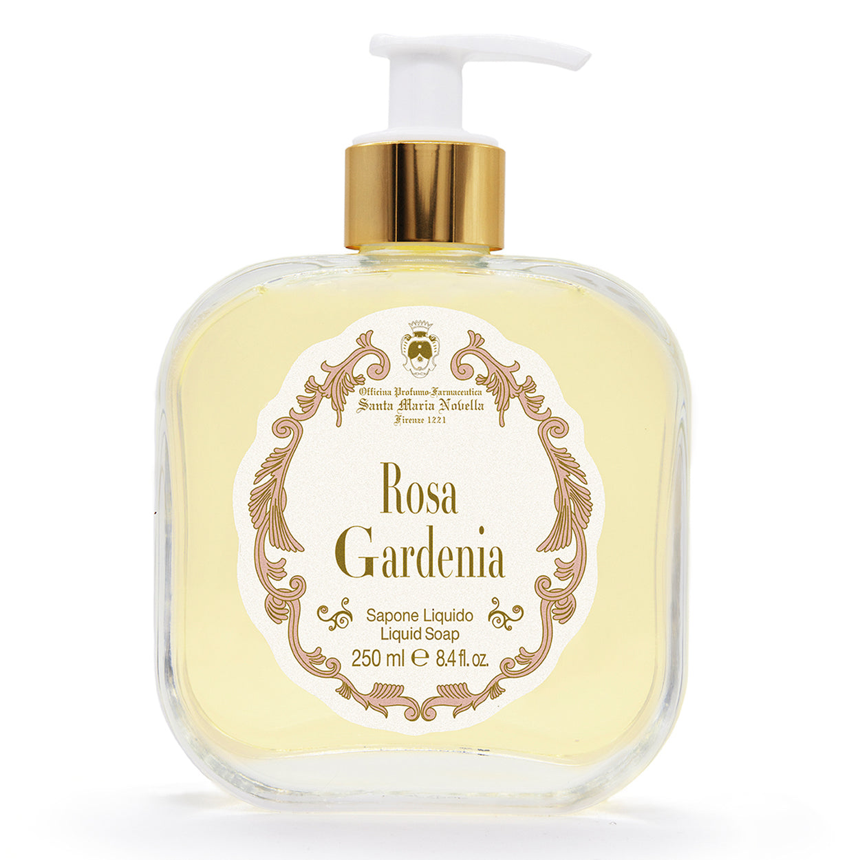 Rosa Gardenia Liquid Soap